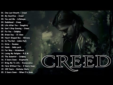 Creed, Linkin Park, Metallica, Nickelback, Green Day, Coldplay💕Alternative Rock Greatest Hits 2000's