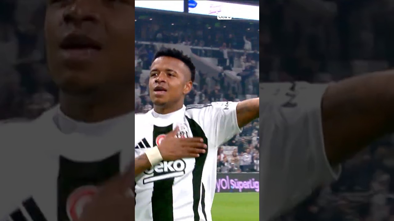 Rafa Silva'nın Muhteşem Asistiyle Keny Arroyo Golü! ⚽ #shorts #Beşiktaş