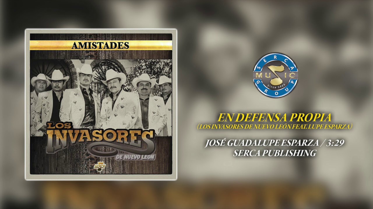 Los Invasores de Nuevo León ft. Lupe Esparza - En Defensa Propia 🎶