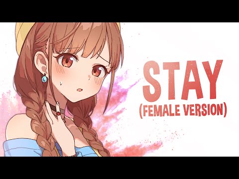 Nightcore - Stay (Lyrics)
