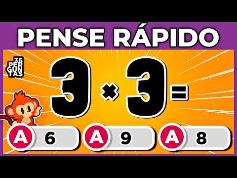 ➕🔢➖ CONSEGUE RESOLVER ESSA CONTA? 📚 SUPER QUIZ DE MATEMÁTICA | 35 perguntas #quiz #macaquiz