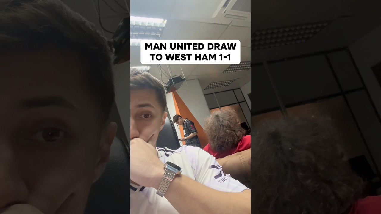 Man United Draw West Ham 1-1 ⚽