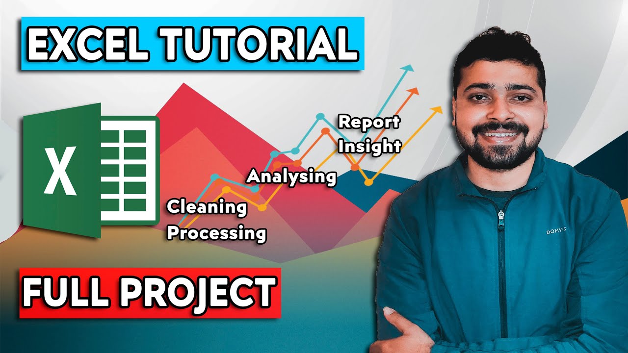 Complete Excel Data Analytics Project with Interactive Dashboard | Beginner Tutorial
