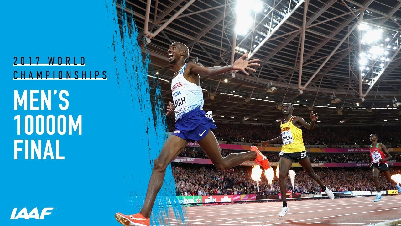 Mo Farah Wins 10,000m at 2017 World Champs π