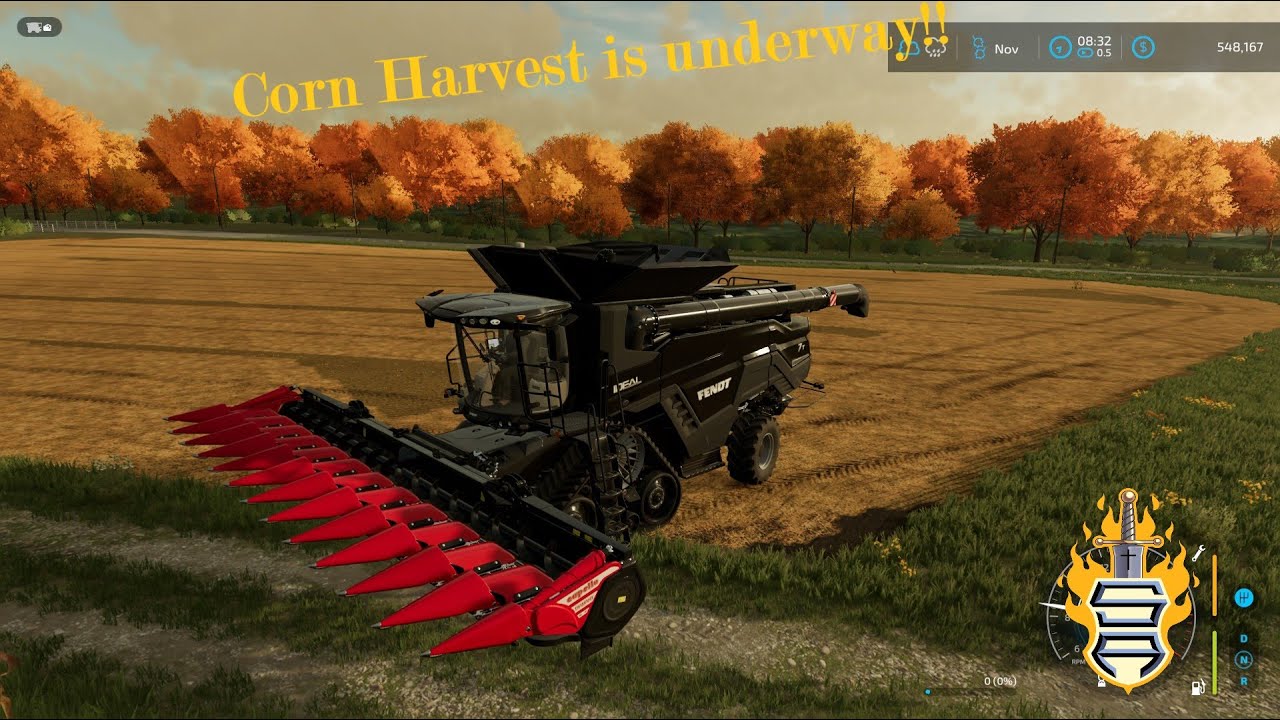 Corn Harvest Underway!! - Elm Creek - FS2022 - Episode 09