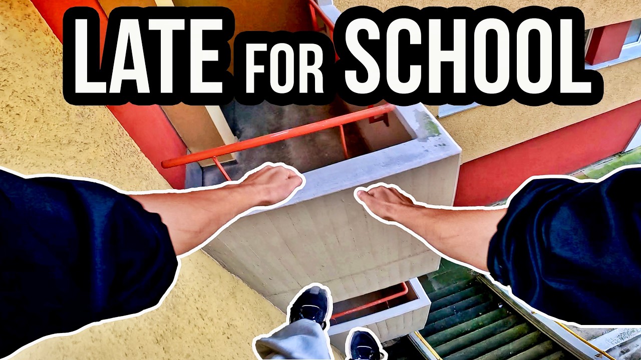 Late for School? Parkour Chase in Berlin! πΆββοΈ
