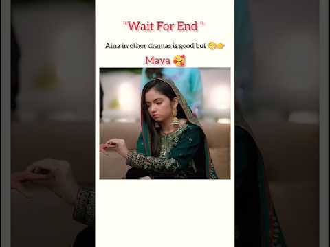 Aina Asif's bridal look in every drama ❤️💯 #ainaasif#bride  #trending#shorts