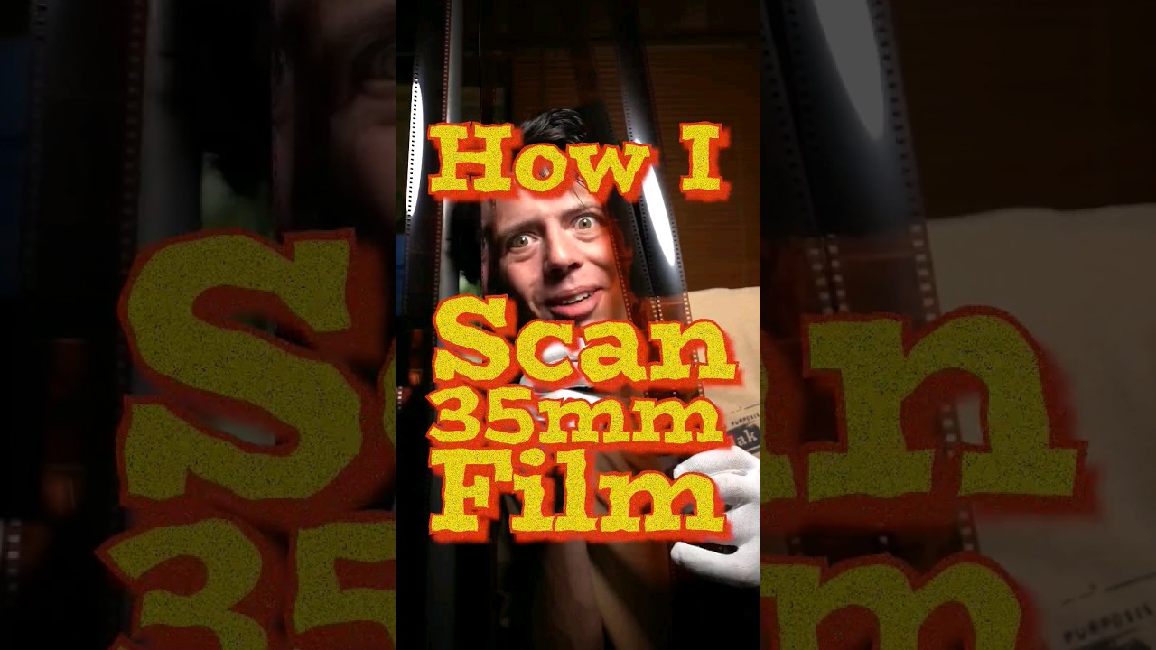 Scan 35mm Film with a Camera & Film Holder 📷