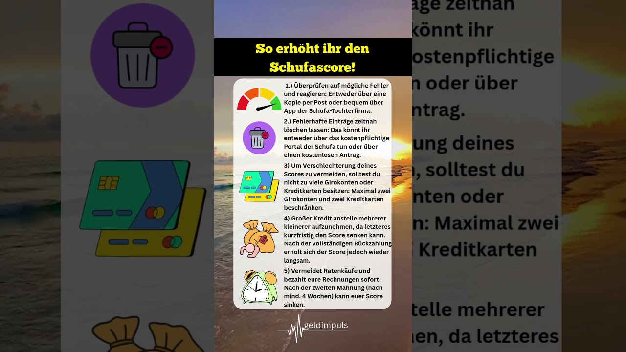 Ultimative Hacks für einen besseren Schufa-Score 📈