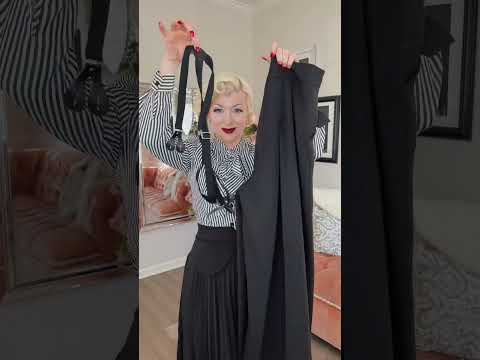 1 Blouse 2 ways to wear it # #vintagelook #1920s #vintagefashion #missaudreymonroe