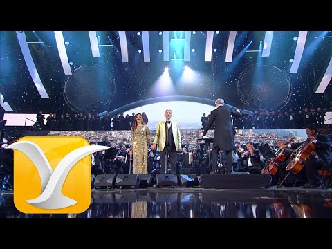 Andrea Bocelli - Larisa Martinez - Con Te Partirò - Festival de Viña del Mar 2024 - Full HD 1080p