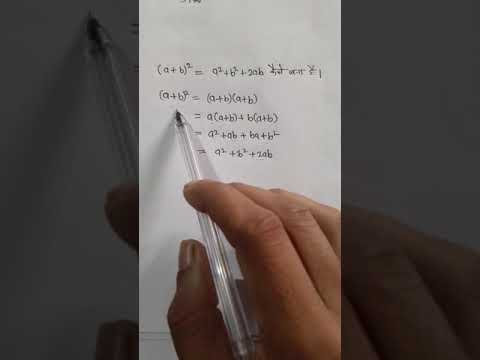 #Formula (a+b)²=a²+b²+2ab #solution
