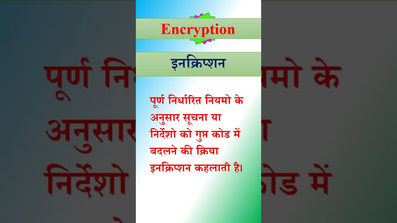 एनक्रिप्शन क्या है? सरल में समझें 🔐 | Short Video