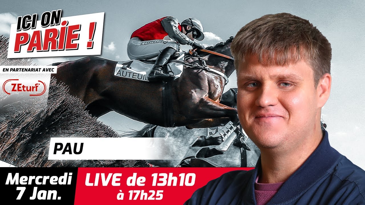 ICI on PARIE! Pau Quinté+ & Live Pronos 🏇