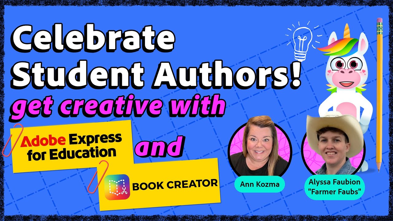 Empower Student Authors with Adobe Express & Book Creator ✨