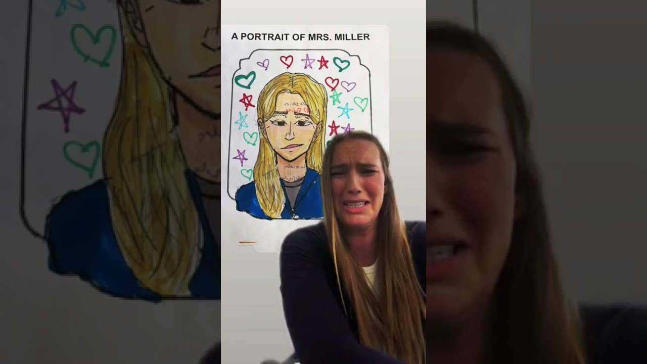 Students Draw Their Teacher – Part 2 ✏️