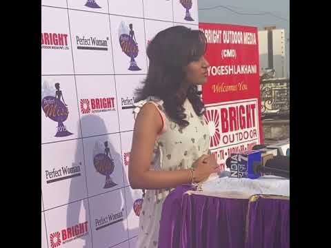 Pratiksha Jain, Perfect Miss 2019 Finalist, at Press Conference