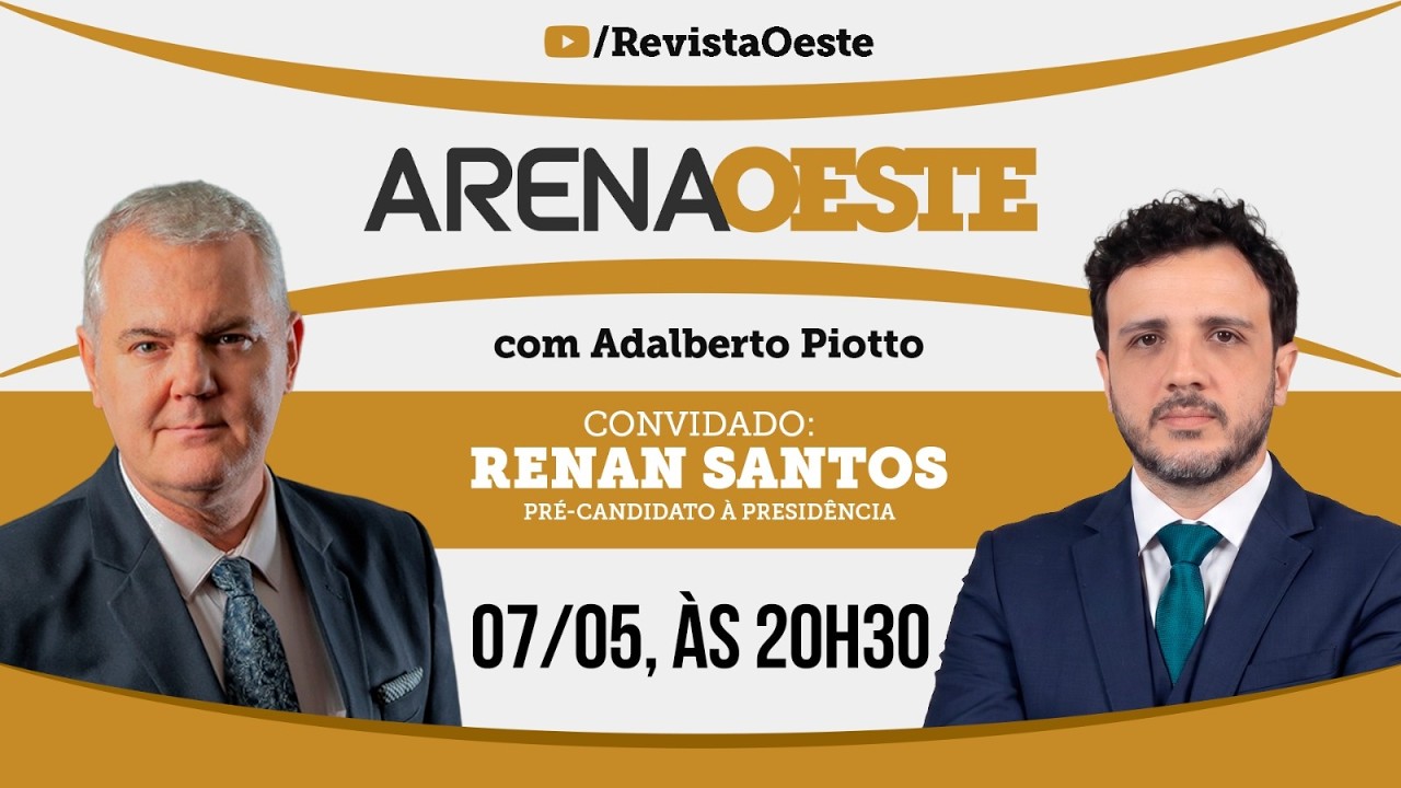 Arena Oeste #50 | Renan Santos, Candidato à Presidência