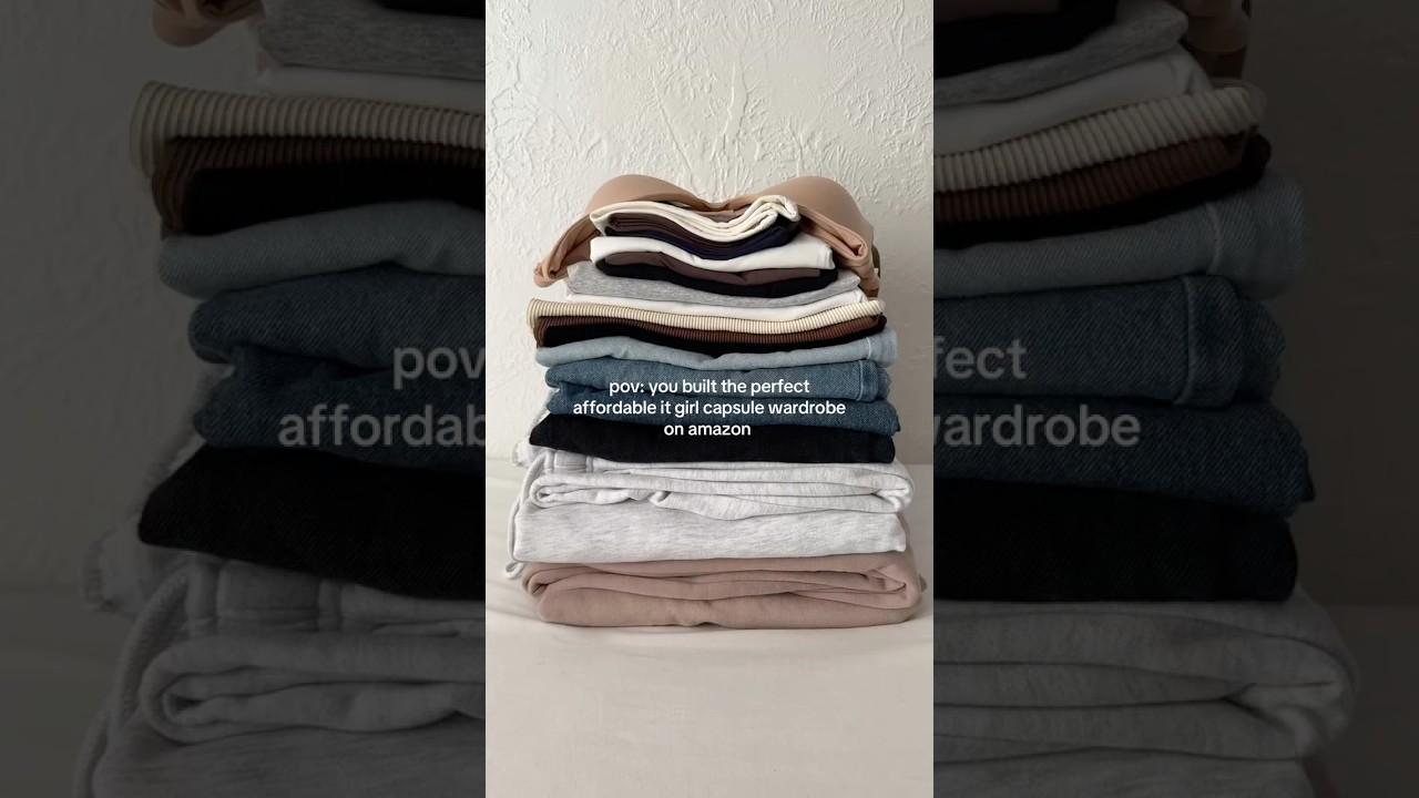 Affordable Capsule Wardrobe on Amazon 👗