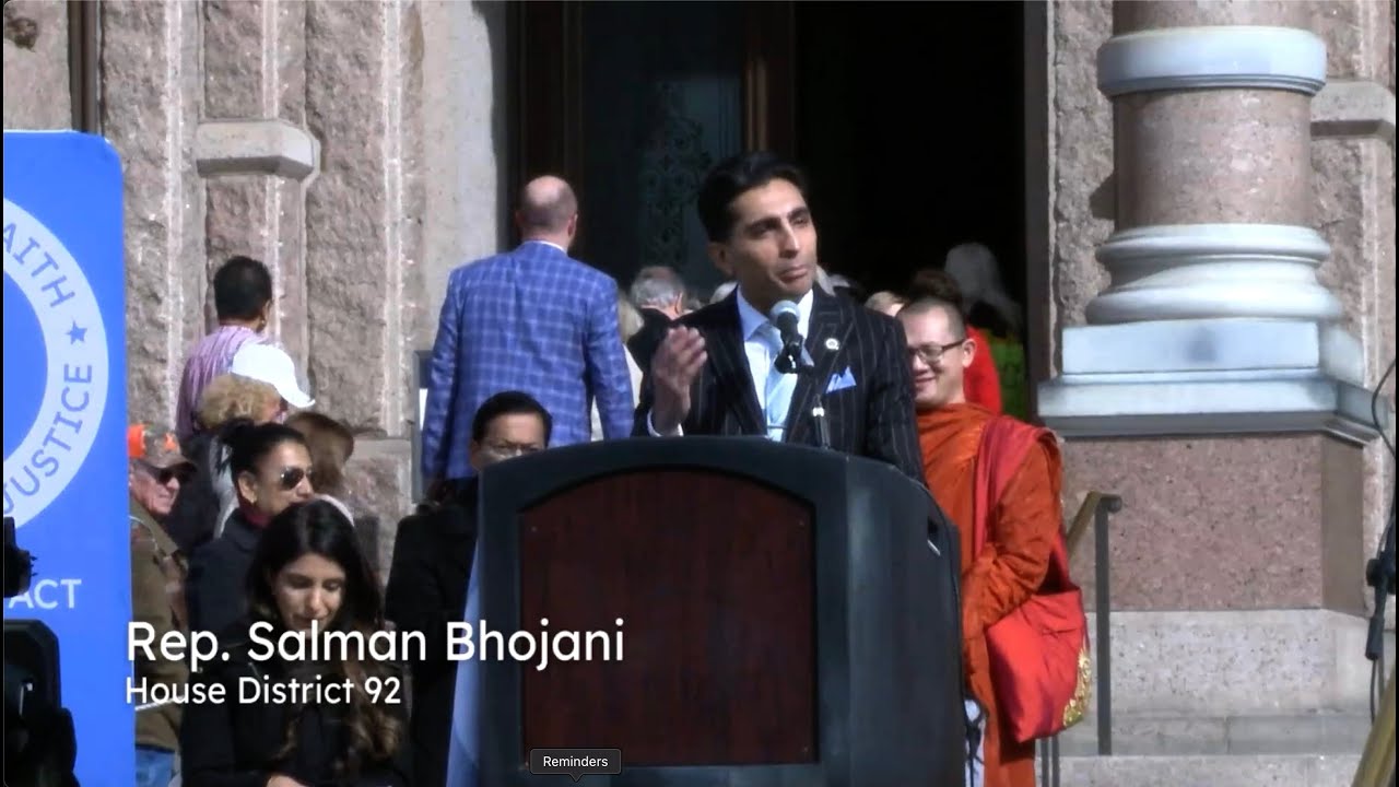 Rep. Salman Bhojani Advocates for Justice at CPW 2025 ✊