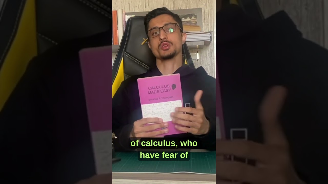 Top Calculus Book to Make Learning Easy 📘