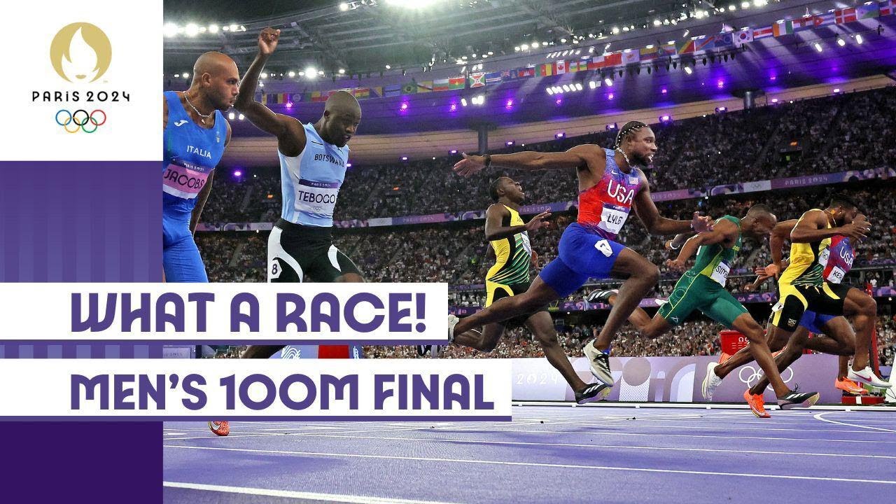 Noah Lyles Wins Gold in Men's 100m Final at Paris 2024