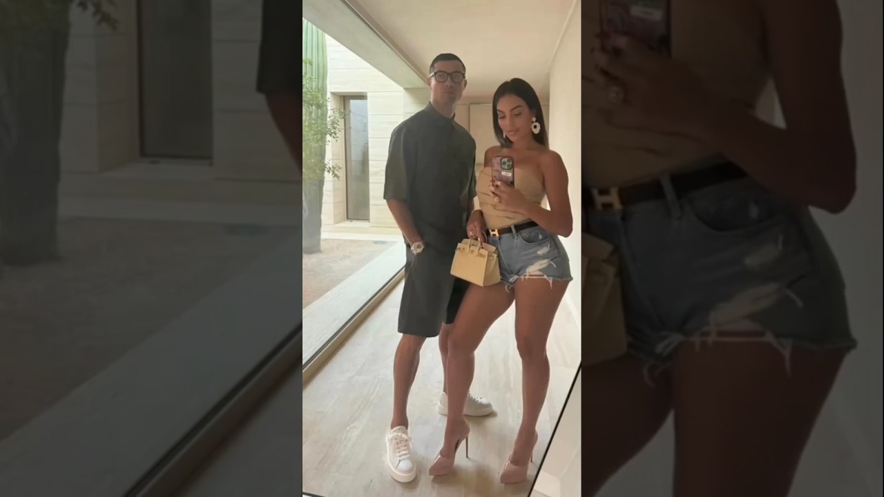 Cristiano ronaldo wife Georgina rodrigues rare moment