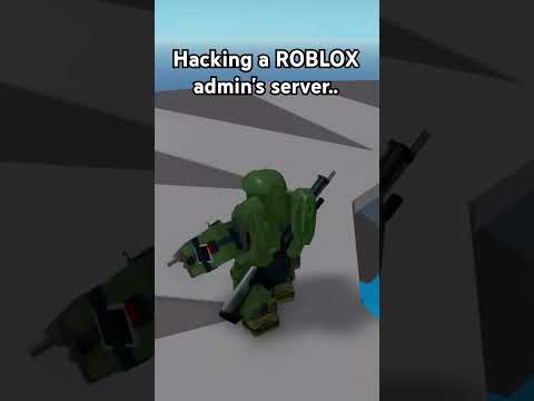 HACK in front of a ROBLOX Admin.. #roblox #naturaldisastersurvival #hacker #admin #shorts