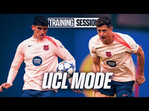 European Mentality | FC Barcelona Training Session