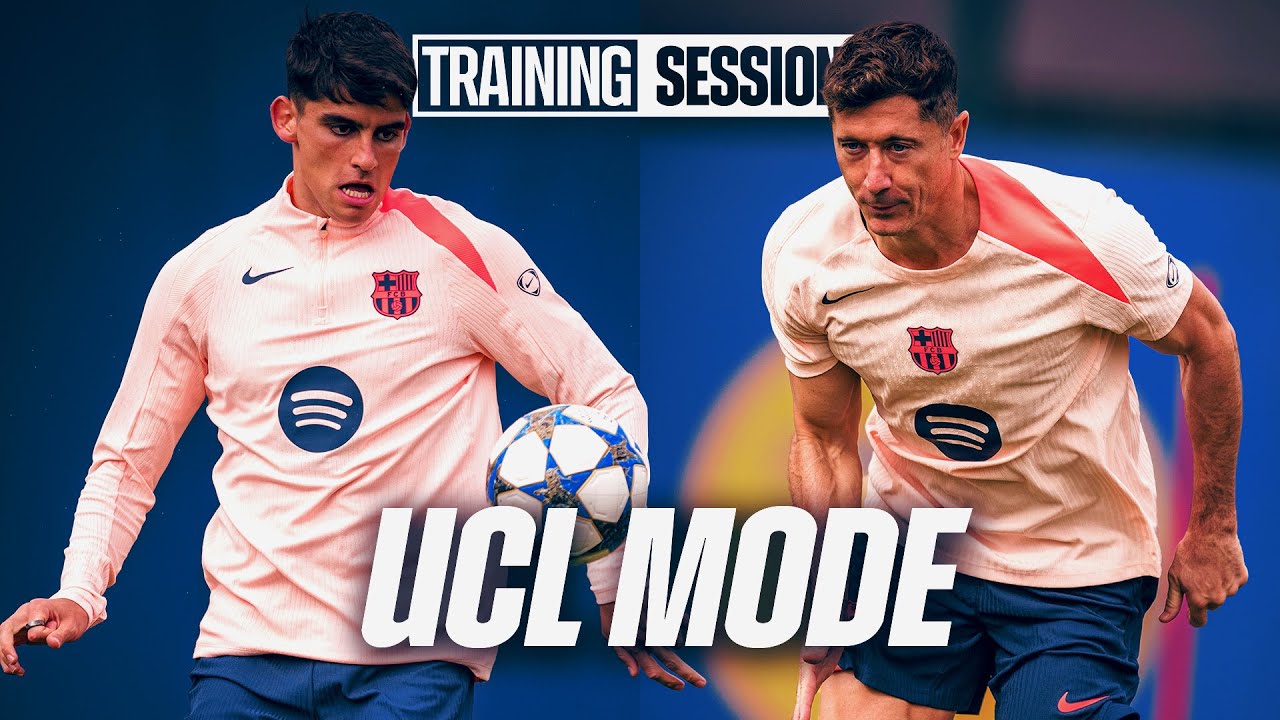 European Mentality | FC Barcelona Training Session