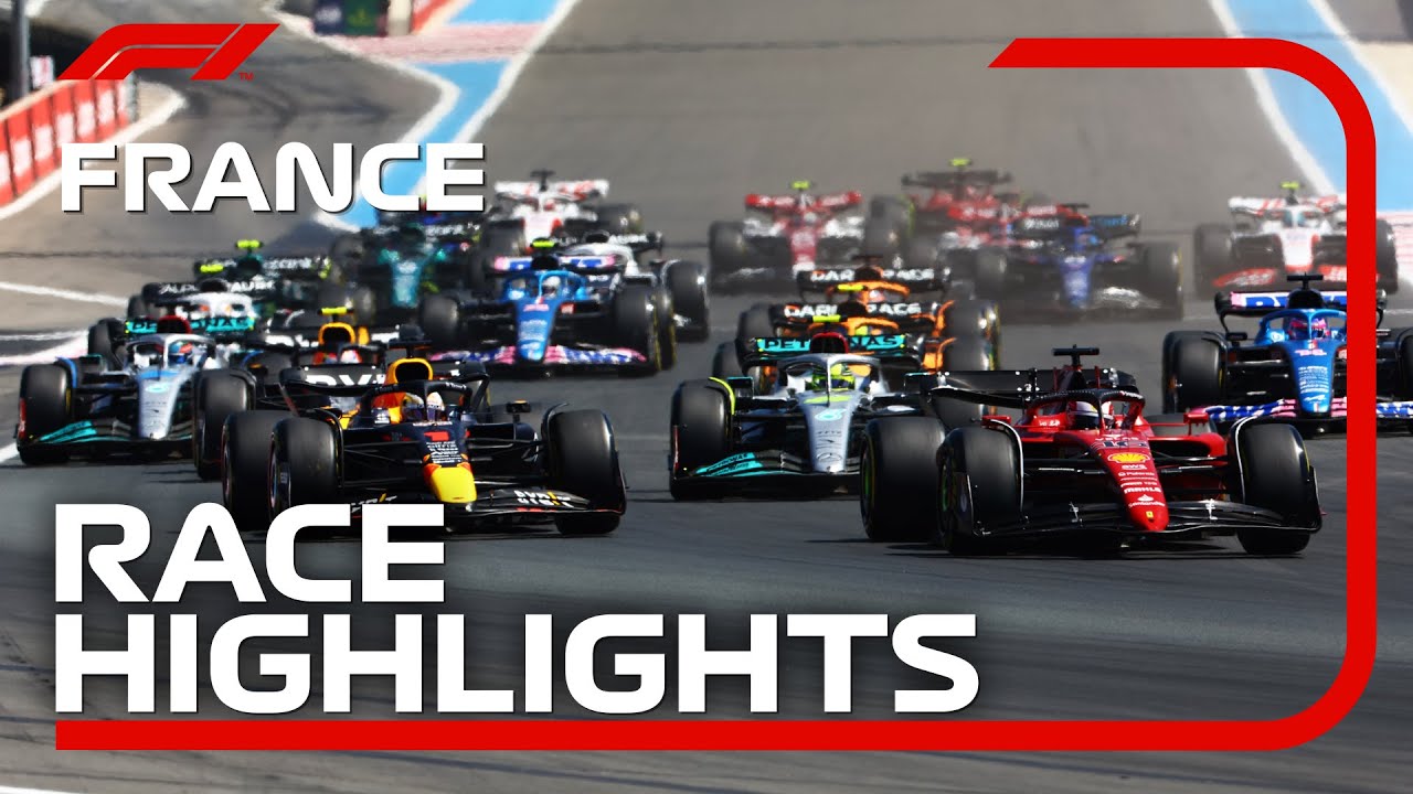 2022 French GP Race Highlights 🏁