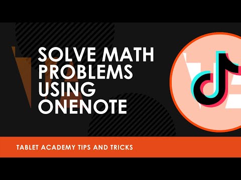 How to Solve Maths Problems in OneNote #shorts