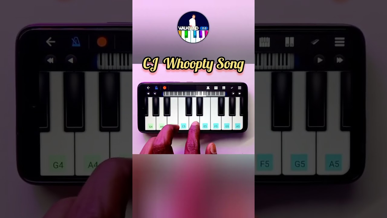CJ Whoopty Viral Song & Piano Tutorial ๐น