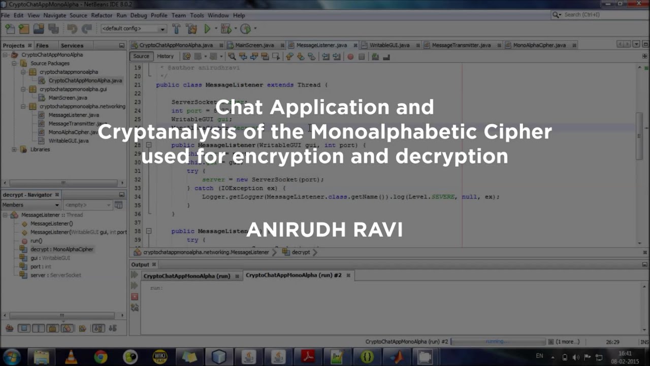 Build a Secure Chat App & Crack Monoalphabetic Ciphers with Python 🔐