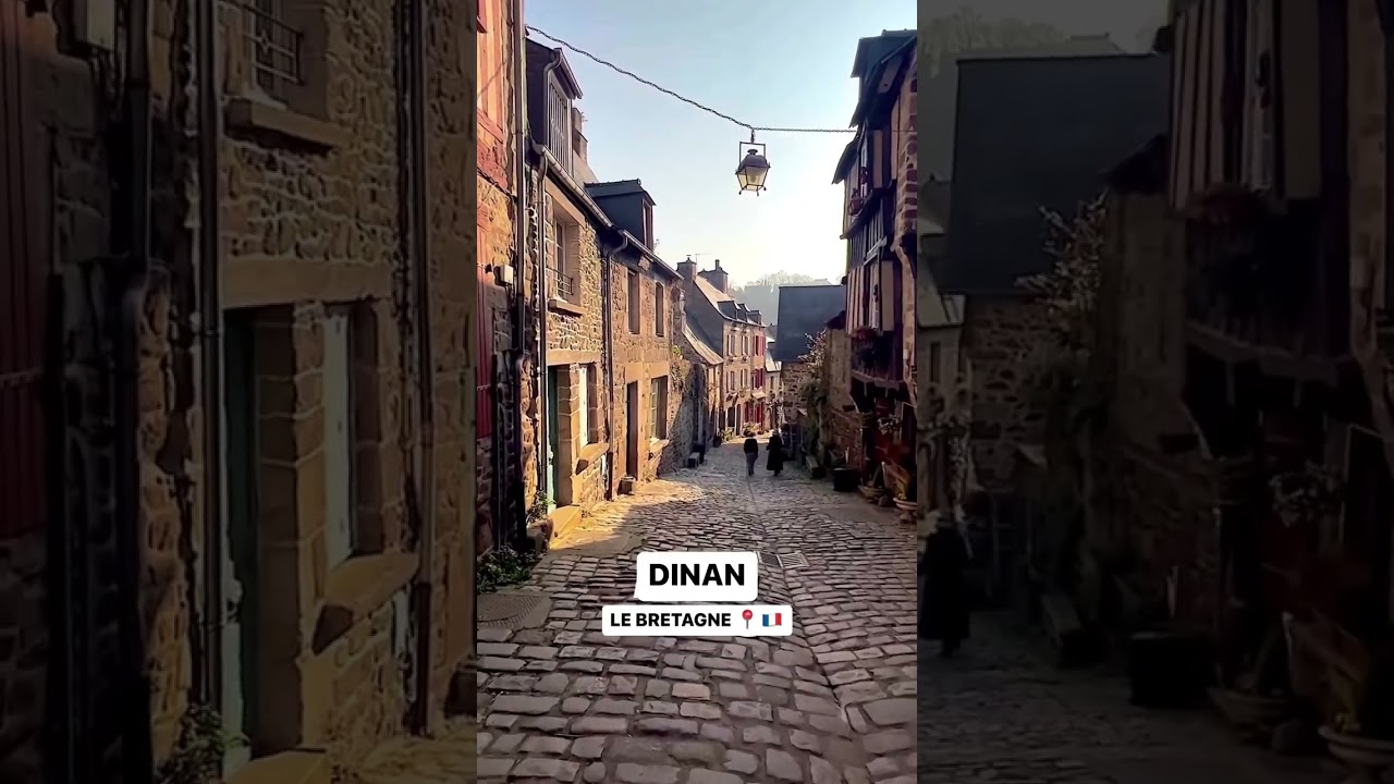 Dinan, Charmante Ville Médiévale de Bretagne 📍