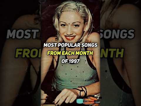1997 đ„°âš MOST POPULAR SONGS from Each Month #shorts