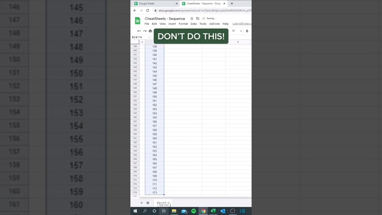 How to use SEQUENCE in Google Sheets π―