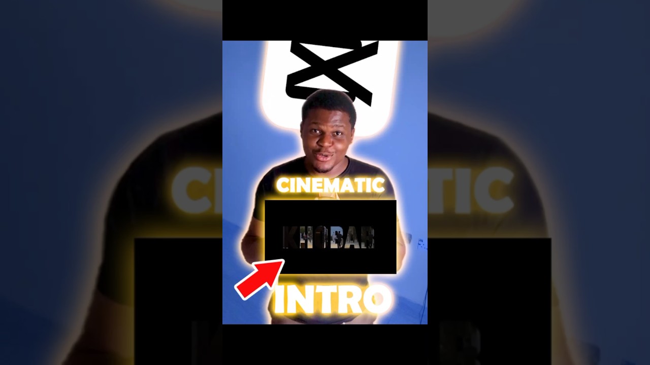 Create Cinematic Intros with CapCut π¬