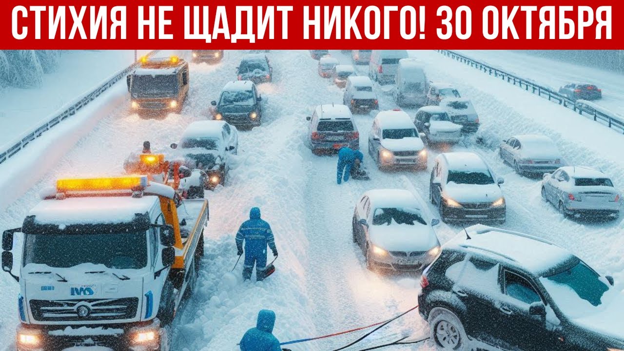 Новости 30.10.2025: Катаклизмы, ЧП и важнейшие события мира 🌍