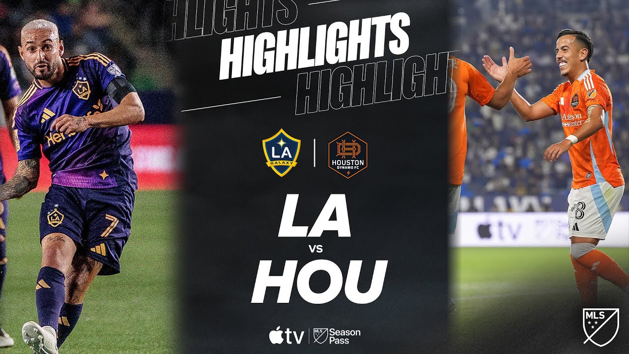 LA Galaxy vs Houston Dynamo Highlights with Fagúndez Goal