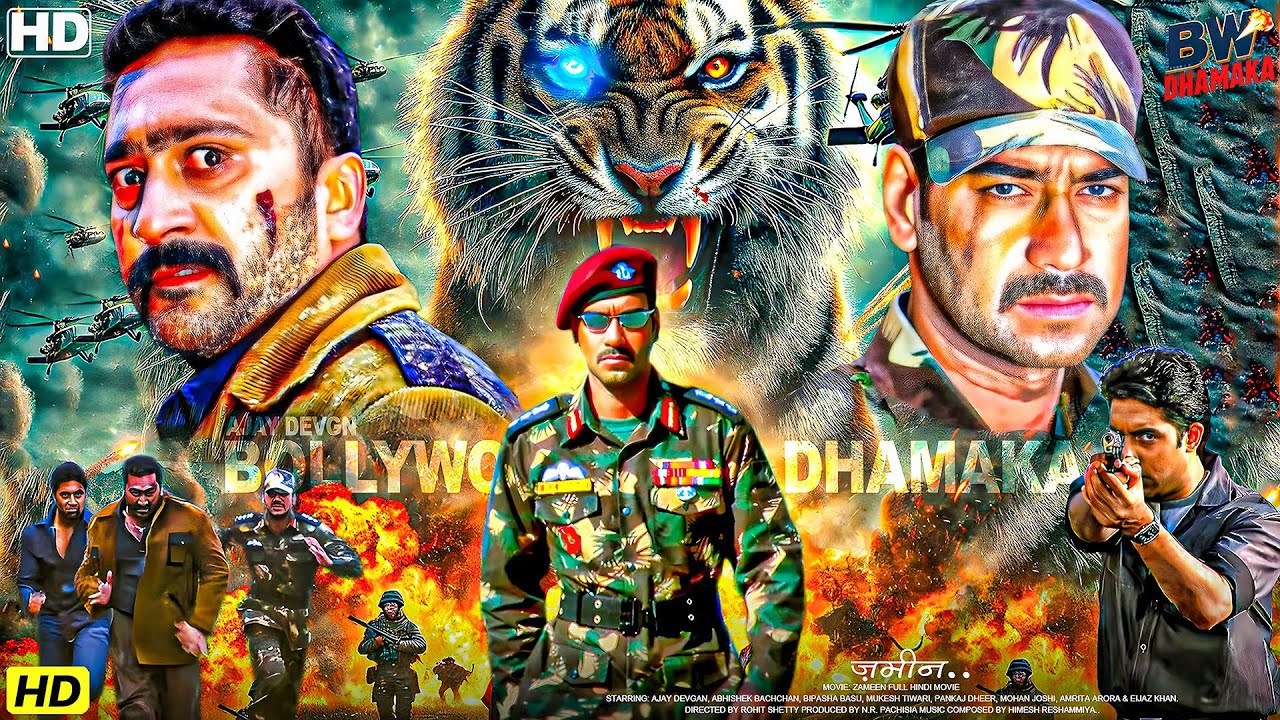 Ajay Devgn's Latest Blockbuster: Intense Action Thriller 'Zameen' ✈️