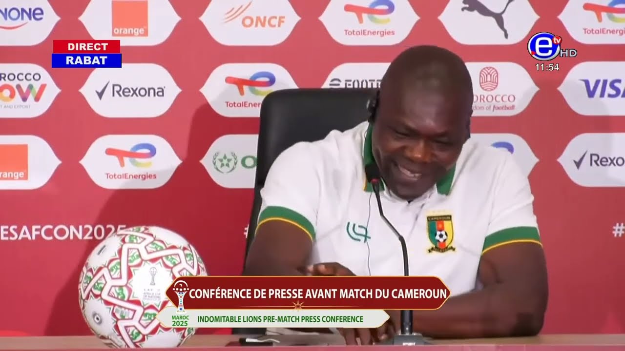 CAN Maroc 2025: Cameroun Pre-Match Press Conference 🏆