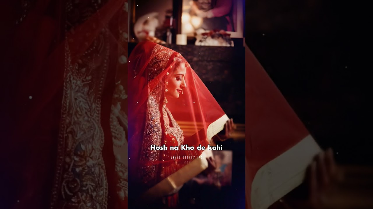 Ghoonghte Mein Chanda 🌝 - 90's Hindi Song Status