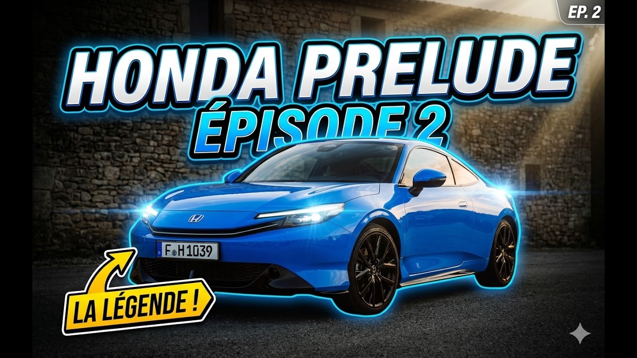 HONDA PRELUDE 2026 : Le retour d'une icône en version hybride | Épisode 2/28