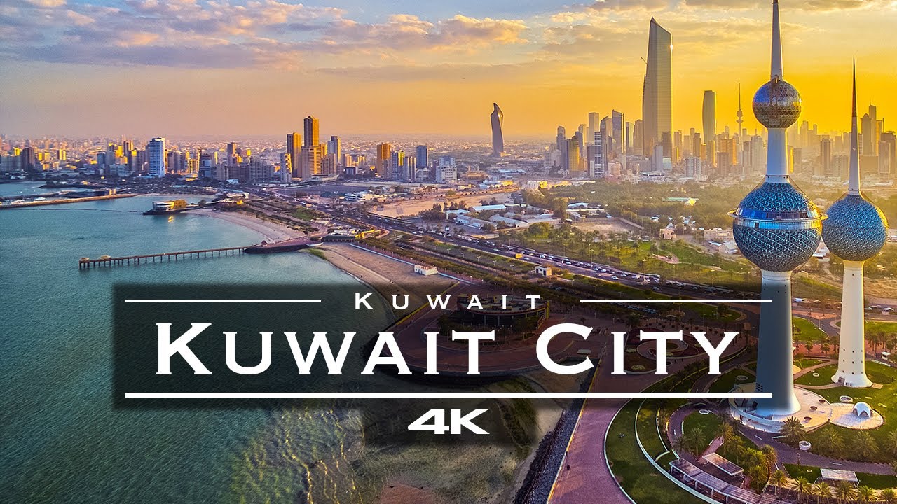 Stunning Aerial View of Kuwait City in 4K 🇰🇼 | Drone Footage of the Capital