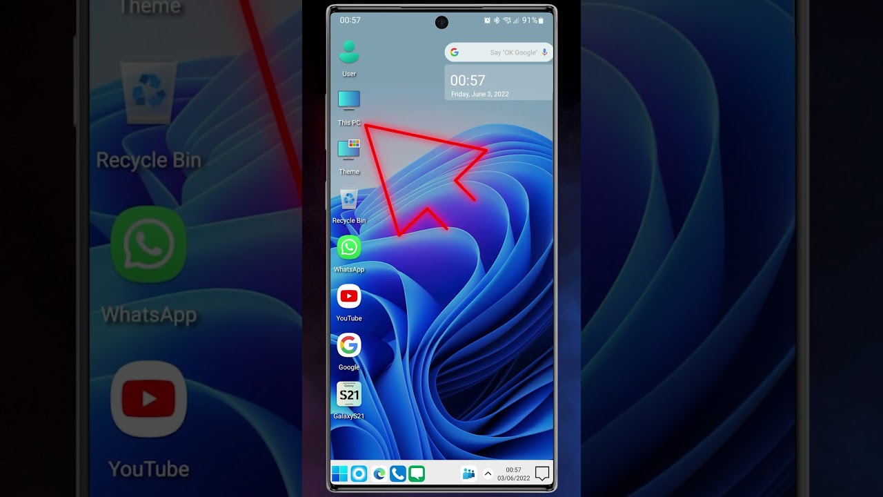 Turn Android into Windows 11 with Launcher 🖥️