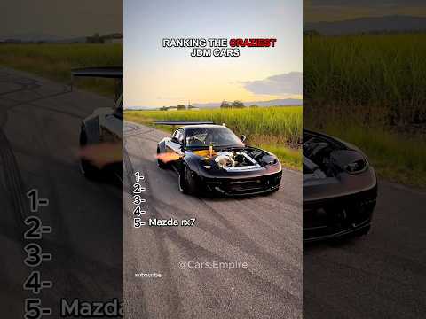 Ranking The Craziest JDM Cars ๐๏ธ๐#jdm #jdmcars