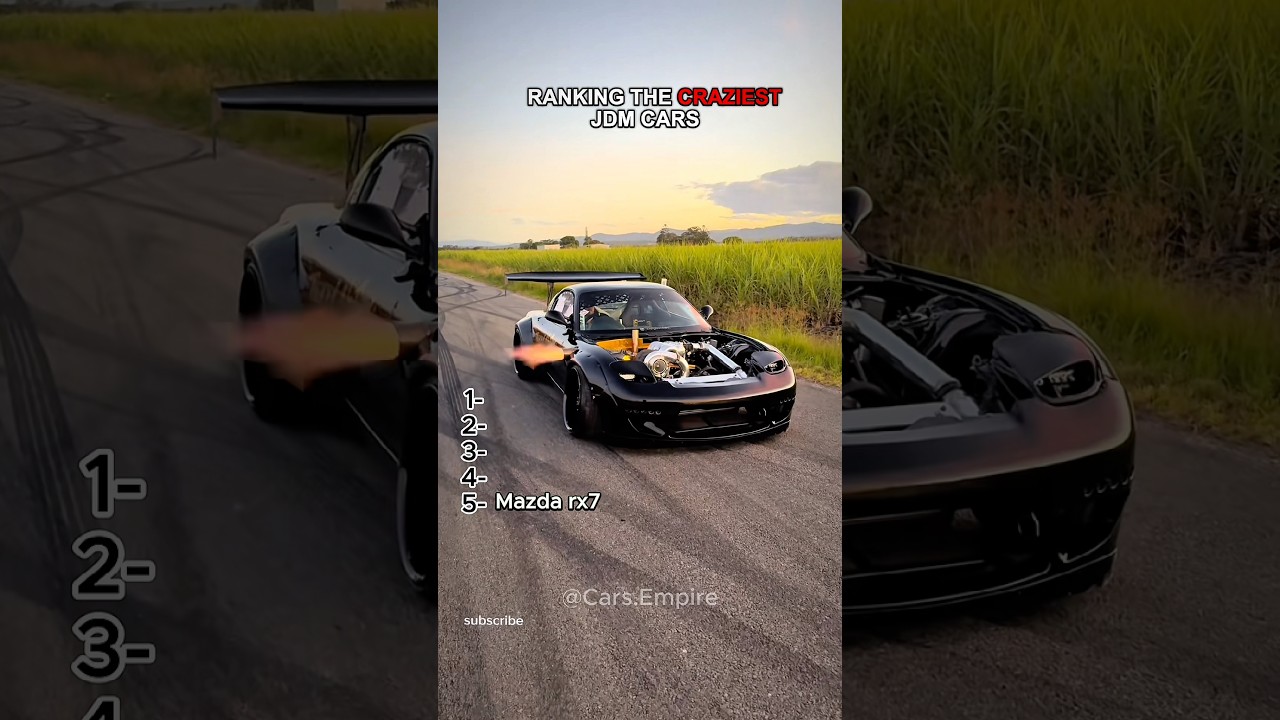 Top 10 Craziest JDM Cars You Must See! 🏎️🔥