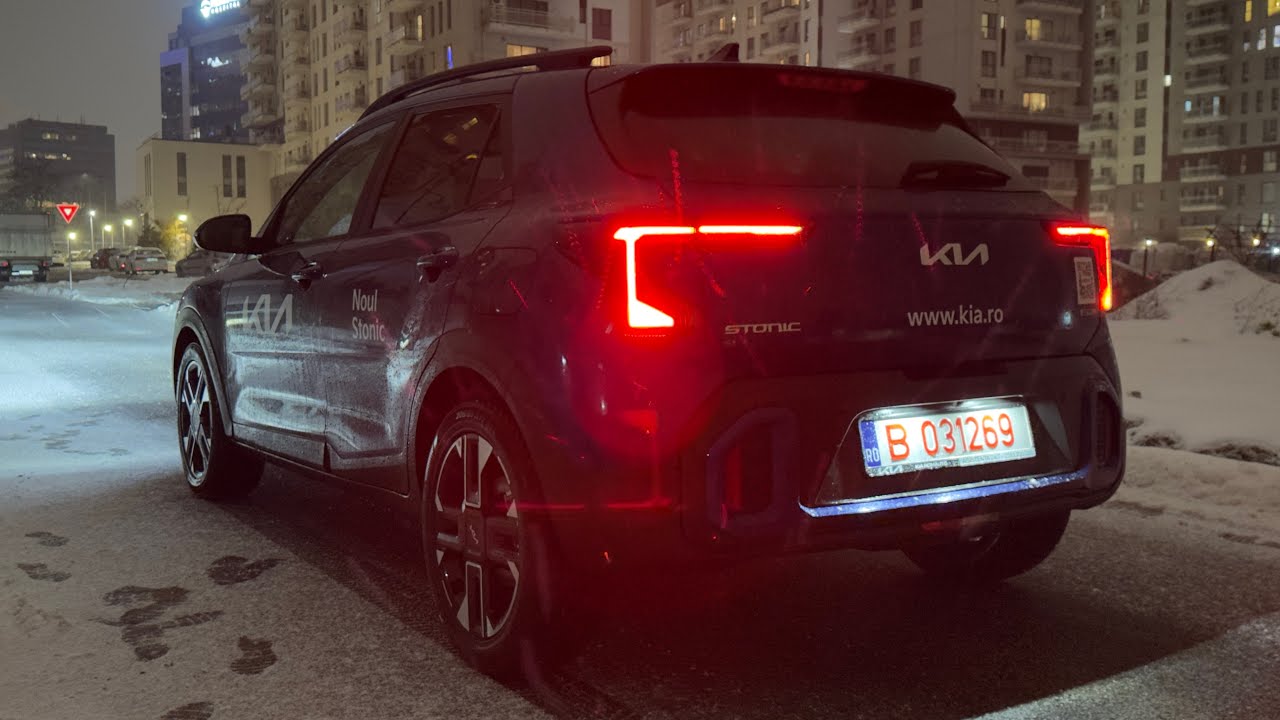 Kia Stonic 2026 Night Lights Review