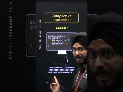Compiler vs. Interpreter #Python #NesoAcademy #QuickConcepts